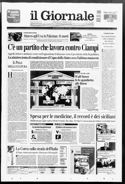 Il giornale : quotidiano del mattino